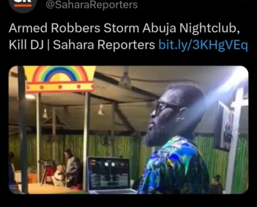 Today’s Headlines: Armed Robbers Storm Abuja Nightclub, Kill DJ, Lovers Found Dead In Ondo