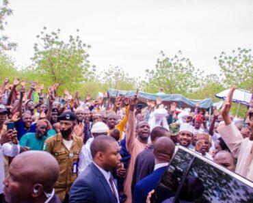 Ex-President Buhari Makes Public Appearance, Speaks on Possible Population Explosion