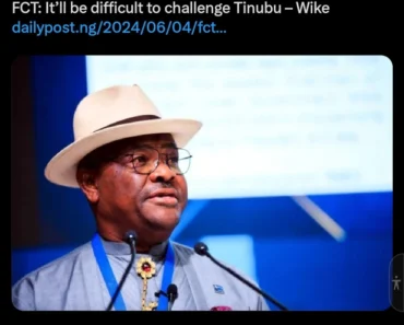 Today’s Headlines: It’ll Be Difficult To Challenge Tinubu-Wike, Ayodele Speaks On Nigerian Economics