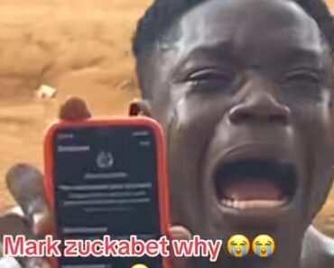 Yahoo Boy In Tears After Facebook Banned His Fraud Account (Video)