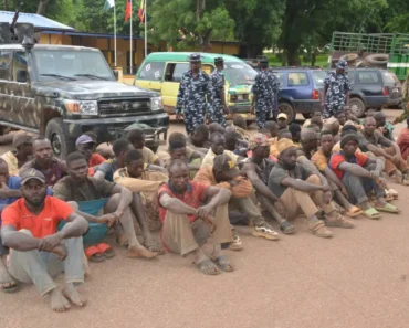 47 rail track vandals allegedly working for Alhaji Babawo arrested with two loaded trucks