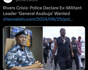 Today’s Headlines: Police Declare Ex-Militant Leader, General Asabuja Wanted, Abbas Hails Gov Sani