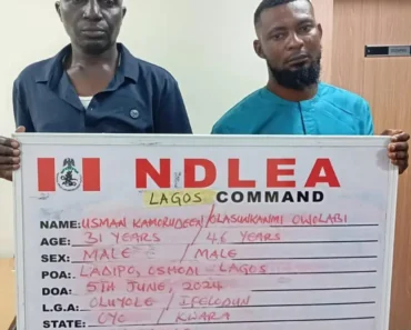 Hajj 2024: NDLEA arrests intending pilgrims with cocaine consignments in Lagos