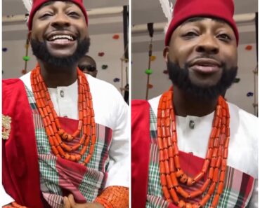 Davido adorns Igbo attire as he heads to venue of his wedding; introduces himself in Igbo (video)