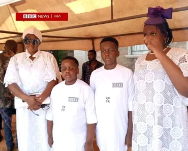 Late Nollywood Actor Mr. Ibu Laid to Rest Amid Emotional Tributes and Notable Absences