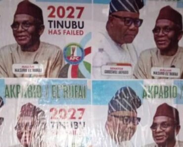 BREAKING: Akpabio Plots Presidential Ambition With El-Rufai As Running Mate In 2027, Campaign Posters Surface