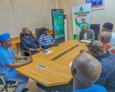 Sports Minister, Enoh Reacts After Meeting Super Eagles Coach, Finidi George On Thursday (Photo)