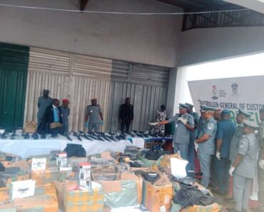 JUST-IN: Again, Nigeria Customs Intercepts N270m Weapons At Lagos Airport
