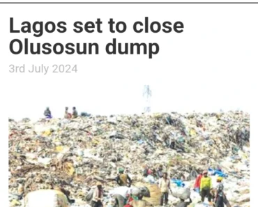 Lagos Set to Close Olusosun Dump