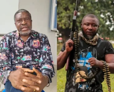 Kanayo O Kanayo reacts after a Nollywood Producer was shot dead by police during a kidnap attempt